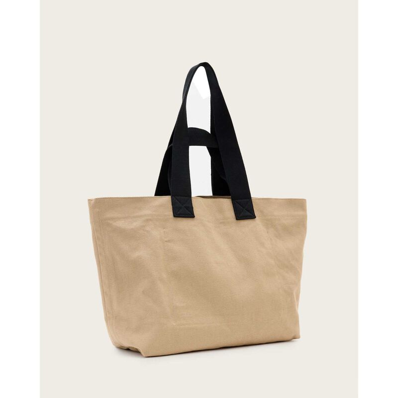 AllSaints Ali Logo Canvas Tote Bag image number 7